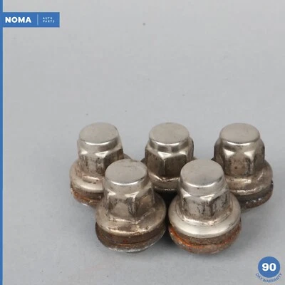 00-08 Jaguar S-Type X206 Juego de 5 tuercas de rueda 1X431012AB OEM Foto 1 de 4