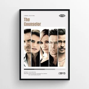 Impresión de póster de la película The Counselor, arte de pared - sin marco - Imagen 1 de 3
