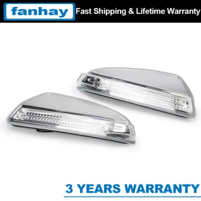 2X Luz de luz de señal de giro de espejo de puerta para Mercedes Benz X164 GL350 GL450 GL550 Foto 1 de 4