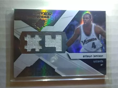 2008-09 Upper Deck Spx Winning Materials Washington Wizards Antawn Jamison relic - Image 1 of 2