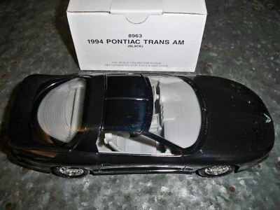 AMT Ertl 1:24 scale 1994 Pontiac Trans Am Black #8963 Dealer PROMO NEW  -  RARE - Image 1 of 4