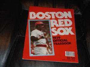 1979 BOSTON RED SOX OFFICIAL 1ST EDITION BASEBALL YEARBOOK JIM RICE EX-MINT - Photo 1/1