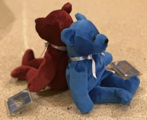 The Original Holy Bears Plush “Promise “ &”Grace”  1999  W/Tags - Picture 1 of 24
