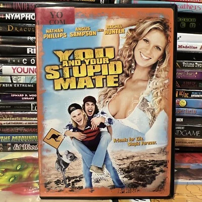 You and Your Stupid Mate 2005 DVD Rachel Hunter Angus Sampson Screwball Comedy Foto 1 de 4