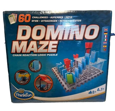 SEALED ThinkFun Domino Maze: Chain Reaction Logic Puzzle Game (A) - Image 1 of 2