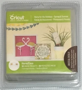 CRICUT Cartridge~HOME FOR THE HOLIDAYS SPRING/SUMMER BNIP!~30 Images FAST SHIP! - Picture 1 of 2