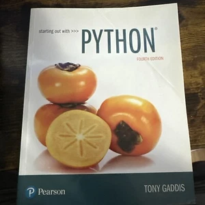 Starting Out With Python 4th Edition By Tony Gaddis  - Picture 1 of 4