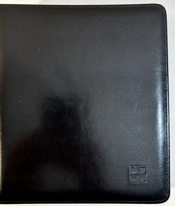Seven Habits Covey Planner Classic Black Leather Binder (7) 1-inch rings NEW - Picture 1 of 22