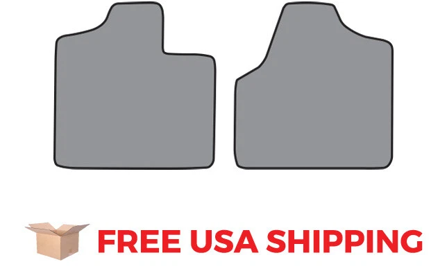 FITS 2001-2007 Chrysler Town & Country Floor Mat Frt Row 2pc Cutpile Foto 1 de 1