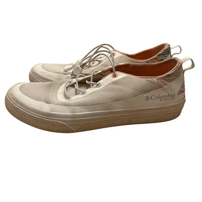 Columbia PFG Boat Shoes Size 8.5 Women's White Slip On Casual Sneakers - Image 1 of 4