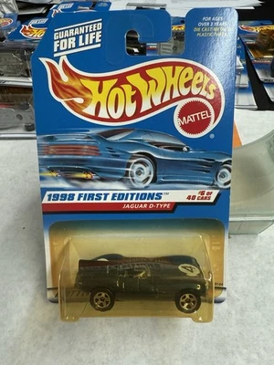 Hot Wheels1998 First Editions #6 of 40 Cars Jaguar D-Type Collector #638 - Image 1 of 3