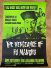 The Vengeance of Fu Manchu Original British Film Movie Poster Christopher Lee