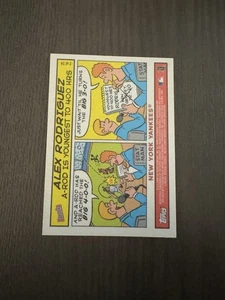 2006 Topps Bazooka Comics Insert #2 ALEX RODRIGUEZ Baseball Card - Picture 1 of 2