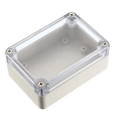 83*58*33mm Electronic IP65 Sealed Plastic DIY Junction Box Enclosure Case Clear - Image 1 of 4