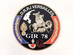 Polizei, Frankreich, nicht tragbare Medaille "D.R.P.J Versailles", Durchmesser 7 - Picture 1 of 3