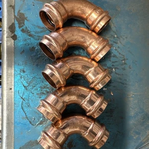 ProPress 1 in. Press Copper 90° Elbow. 5 Pieces - Picture 1 of 1