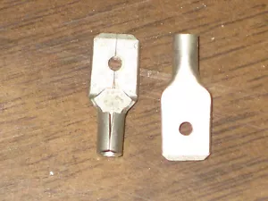 DM1614T-250 NICHT ISOLIERTE LÖTFREIE KLEMME 1/4 ZOLL STECKER 16-14 AWG - BOX 100 (254) - Bild 1 von 7