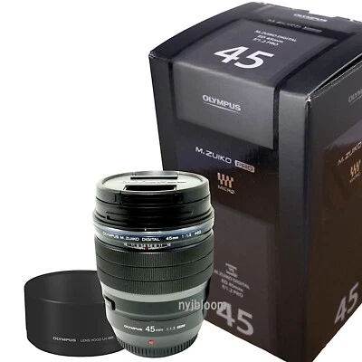 New OLYMPUS M.Zuiko Digital ED 45mm f/1.2 PRO Lens - Image 1 of 3