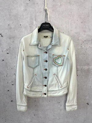 Chaqueta Blazer Vintage Moschino Jeans Azul Denim Talla US8 Foto 1 de 4
