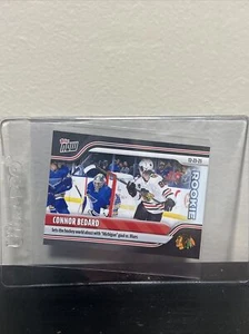 2023 Connor Bedard Topps Now NHL Stickers Rookie RC #70 MICHIGAN GOAL /10598 - Picture 1 of 2