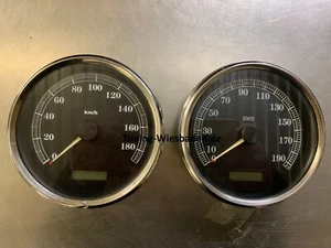 HARLEY DAVIDSON FATBOY, FATBOB, SOFTAIL, ROADKING TACHO UMBAU VON MEILEN AUF KM - Bild 1 von 2