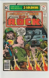 J986  Our Army At War 299 DC Joe Kubert 1976 Comic Book - Picture 1 of 2