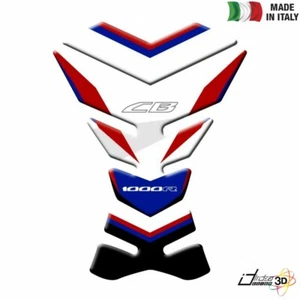PARASERBATOIO ADESIVO RESINA BLU ROSSO PER HONDA CB 1000 R 2008-2017 - Picture 1 of 1