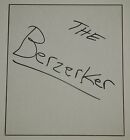The Berzerker Autograph Shikishi Art Board Signed AWA WWF John Nord Japan