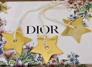 Dior Christian Dior star logo charm pendant key chain Christmas ornament 6 pcs - Picture 1 of 10