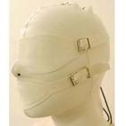 Full Cover Latex Hood with Removable Eyes and Mouth Masks Rubber Mask Club Wear