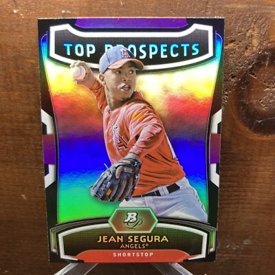 2012 Bowman Platinum Top Prospects #JS Jean Segura - Image 1 of 2