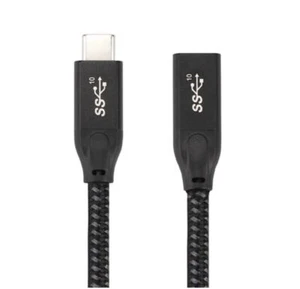 Cable Wonderwires USB-C macho a hembra 100W 4K Thunderbolt 3 10Gbps - Imagen 1 de 10