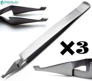 3 Stück Pinzette De Bonding kleine Endklammer Platzierung Dental Kieferorthopädie - Bild 1 von 5