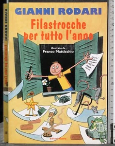 FILASTROCCHE PER TUTTO L'ANNO. GIANNI RODARI. EDITORI RIUNITI. - Bild 1 von 2