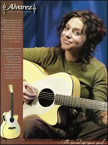 Anuncio de guitarra acústica Ani DiFranco Signature Alvarez Yairi ADY1 2005 anuncio - Imagen 1 de 3