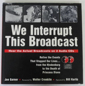 We Interrupt This Broadcast by Joe Garner (1998), Hardcover/ Jacket and w/ CDs - Bild 1 von 4