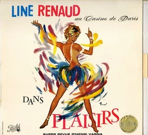 LINE RENAUD "PLAISIRS AU CASINO DE PARIS" 50'S LP PATHE MSTX 101 STEREO, BRENOT! - Picture 1 of 3