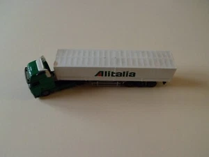 ALITALIA ITALERI MODELLINO CAMION SEMI RIMORCHI 1:87 - Foto 1 di 4