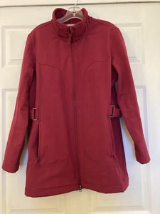 Izod Coat Wm Lg Waterproof/no hood/ Ex Cond/zipper Pockets A8 - Picture 1 of 10