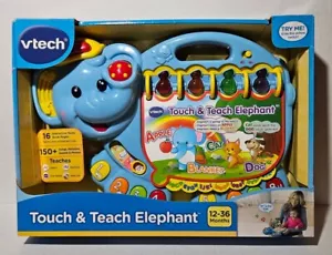 VTech Touch and Teach Elephant Book - Picture 1 of 2