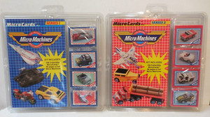 Galoob Micro Machines Series 1 & 2 Micro Cards Kit (C)