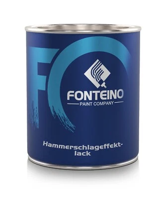 Hammerschlaglack Metalllack Rostschutz Effektlack Metallschutzlack Farbe 1-5L - Bild 1 von 4