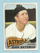 1965 Topps Baseball John Bateman #433 Houston Astros EX/MT
