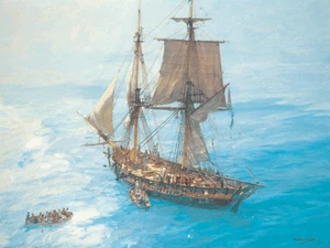 GEOFF HUNT HMS Speedy - 14-gun brig Signed Ltd Edition Lord Cochrane El Gamo - Picture 1 of 1