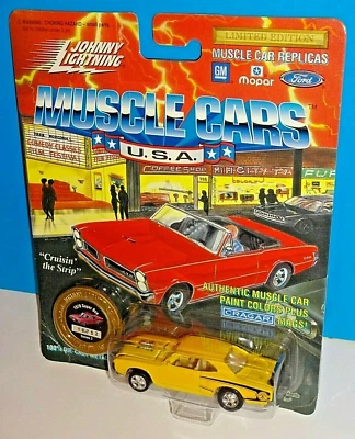 Johnny Lightning 1994-95 Muscle Cars EE. UU. Serie 3 1970 Super Bee Amarillo Foto 1 de 2