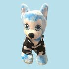Build A Bear Blue Blast Husky Plush Dog 14" Stuffed Puppy Limited Ed With Hoodie