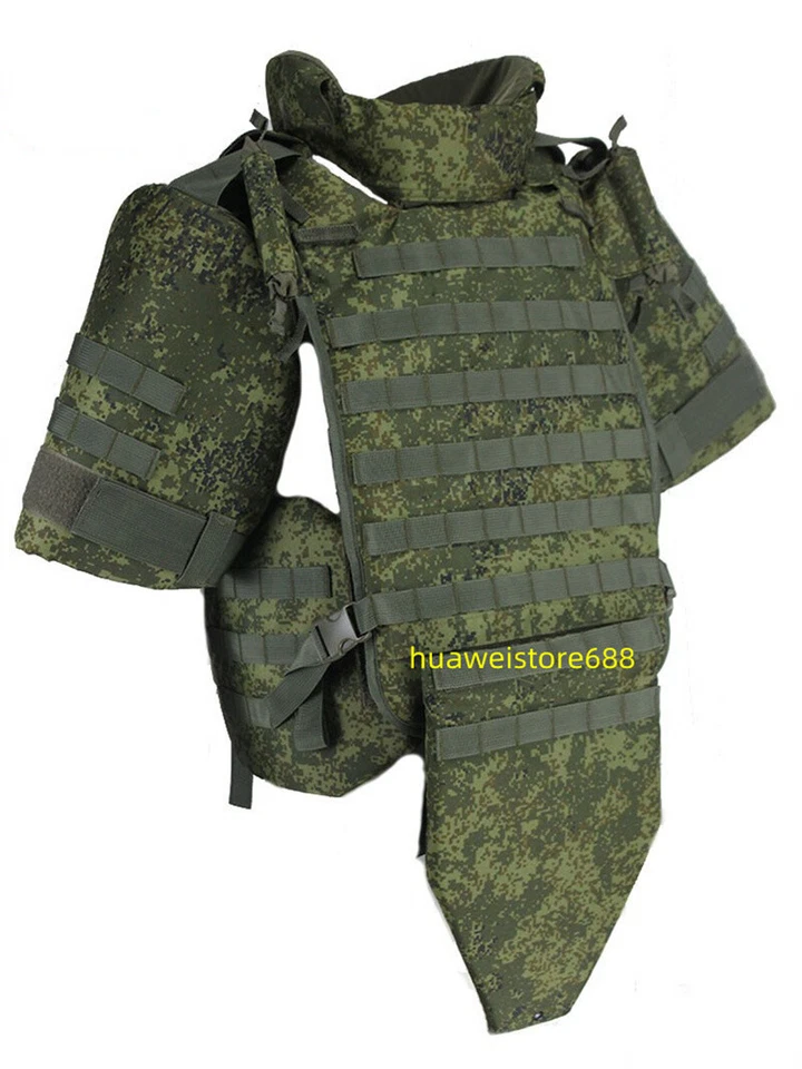 Russian 6b45 Tactical Vest Combat Gear Shoulder/Crotch Protective Set Replica - Image 1 of 4