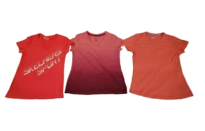 Lote de 3 camisas tops de ejercicio/entrenamiento para mujer talla mediana Foto 1 de 4