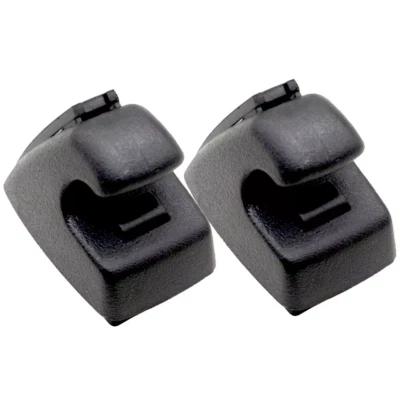 2pcs For Buick Cadillac ATS LaCrosse Sun Visor Retainer Support Clip L & R Black - Image 1 of 4
