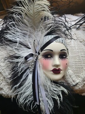  HERMOSA MÁSCARA DE PARED CREACIONES ÚNICAS San FRANCISO California Foto 1 de 4